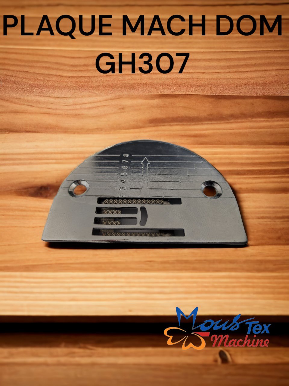 Photo00005623 Plaque à aiguille machine domestique JH 307 + griffe – Image 1