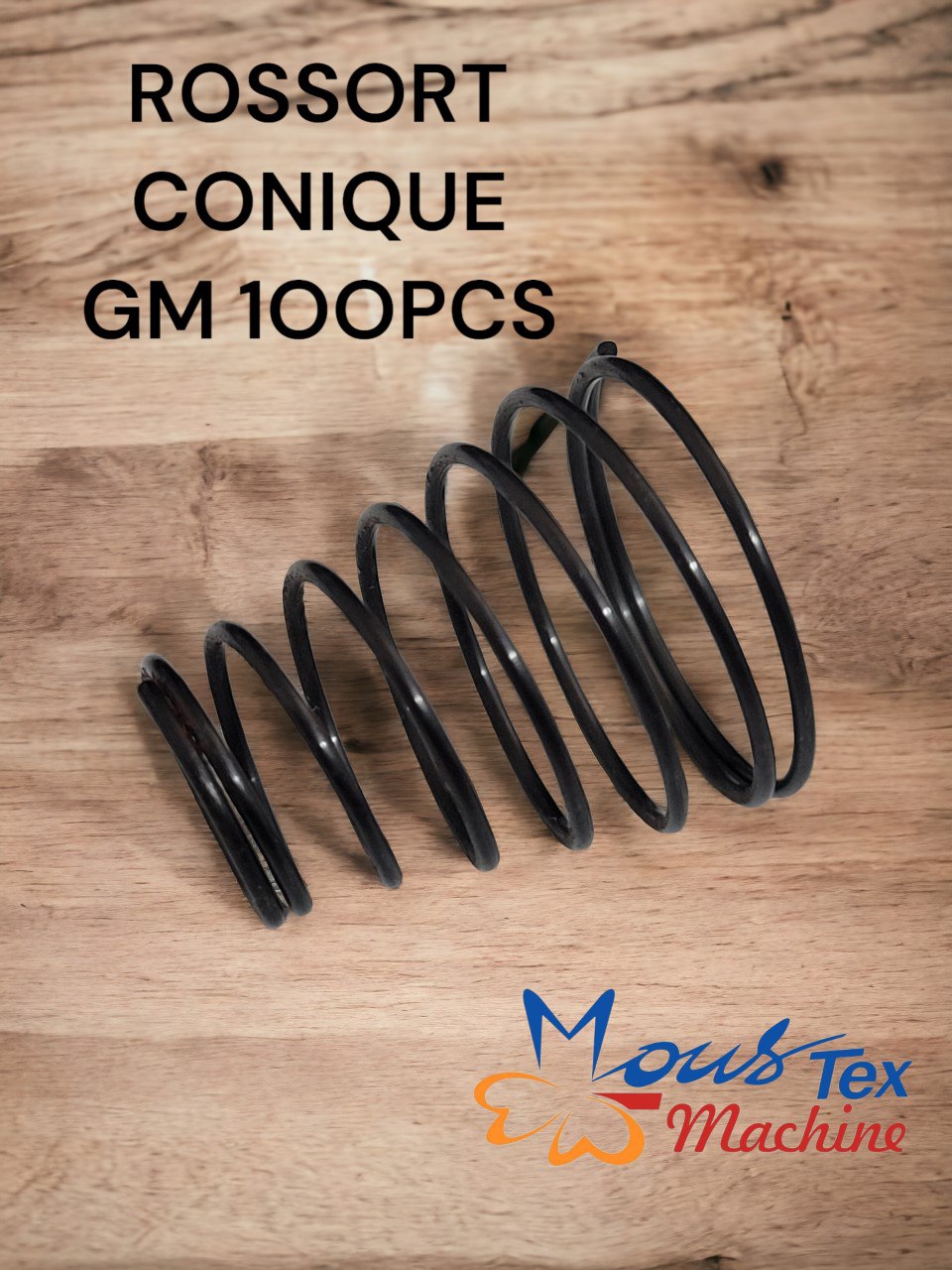 Photo00005702 Ressort conique GM 100pcs – Image 1