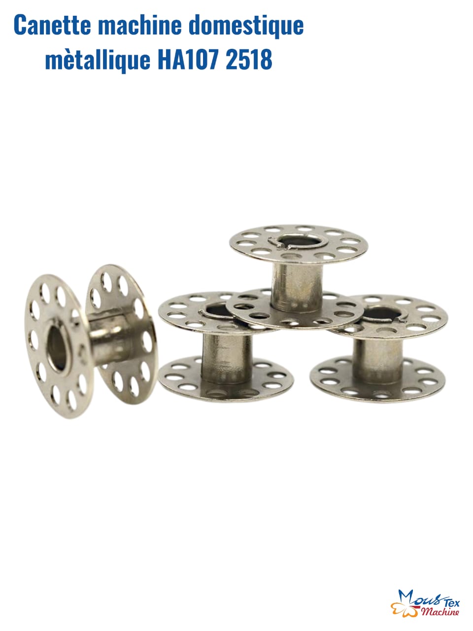 Photo00009514 Canette machine domestique métallique HA107 2518 – Image 1
